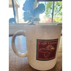 Starbucks Caffe Verona 80/20 Coffee Blend Swirl Pattern Tea Cup Mug | 12oz